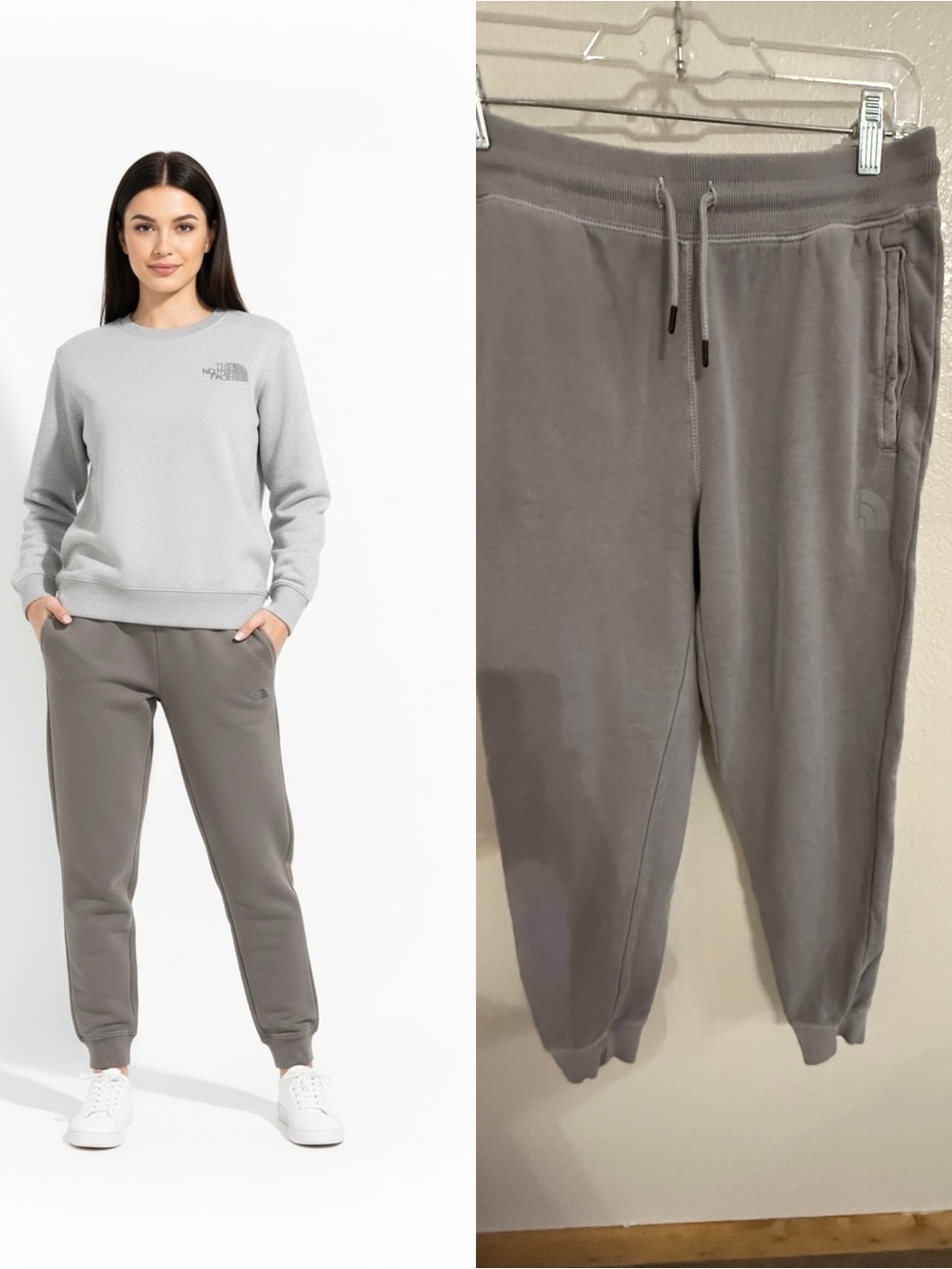 The North Face Women’s Garment Dye Joggers Gray Size Small NF0A7UP3